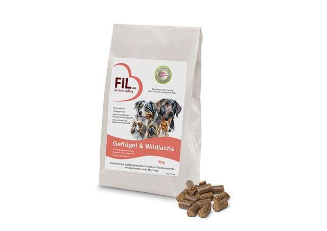 Hundefutter Geflügel Lachs Preis für 5kg Sack