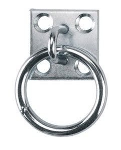 Wandplatte mit Metallring Preis pro Stück