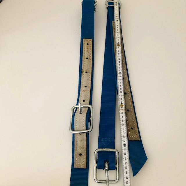 Anbinderiemen blau 2stk