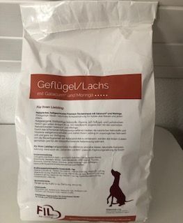 Hundefutter kalt gepresst Geflügel Lachs 5kg