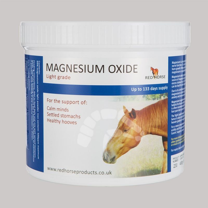 Red Horse Produkte Magnesium Oxide 400g