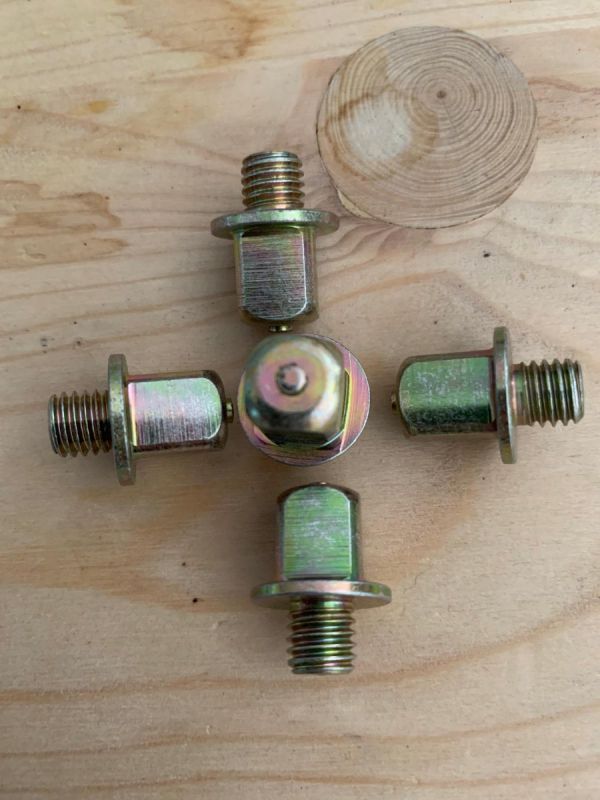 Springstollen M8 Gold 5stück Preis pro Set